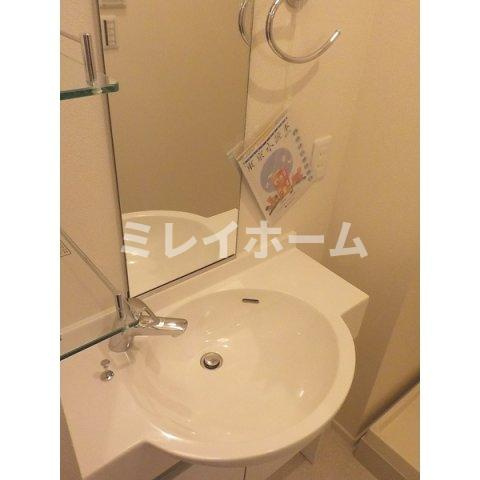 メゾンドリブレの洗面所