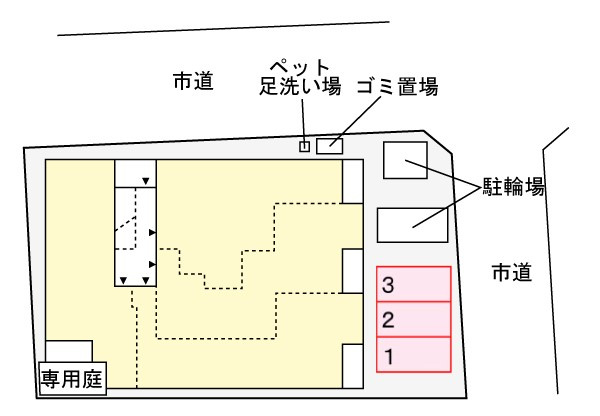 【区画図】 | CASA　SERENA