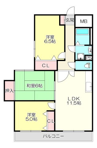 【間取り】 | コルティーレ緑ヶ丘