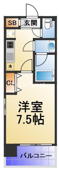 【間取り】 | ウィステリア大阪天満宮