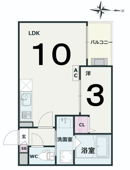 【間取り】 | Jack atsutakoshinⅠ
