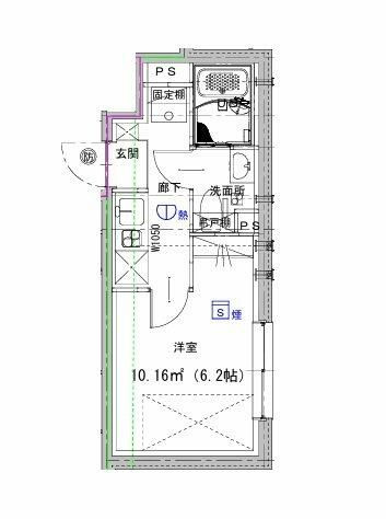 【間取り】 | ベルシードステアー新中野