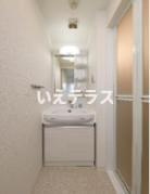 レジデンス神戸大倉山グルーブの独立洗面台