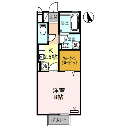 ボナールハイムの間取り