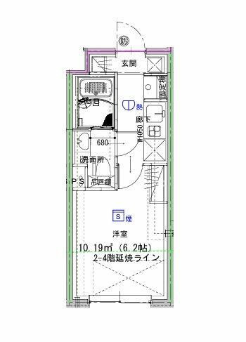 【間取り】 | ベルシードステアー新中野