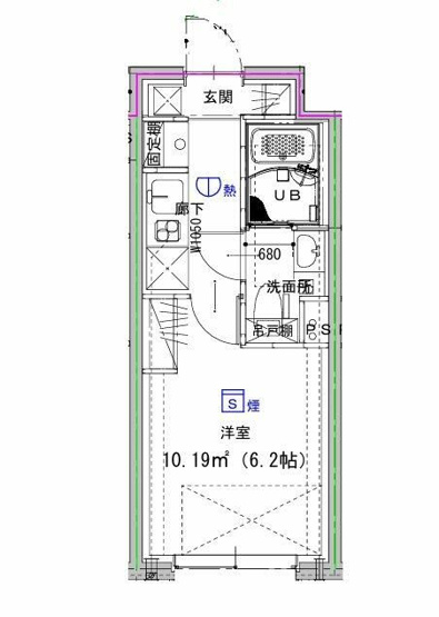 【間取り】 | ベルシードステアー新中野