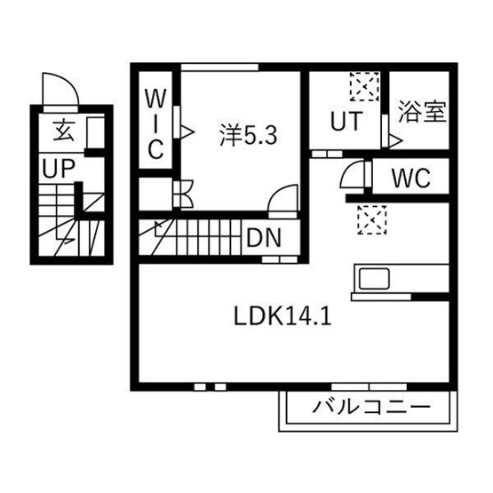 【間取り】 | プリミエール昭和区山脇町