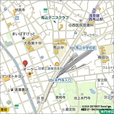 【地図】 | メゾン西馬込