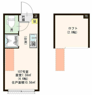 【間取り】 | ハーモニーテラス南砂町 | 間取図