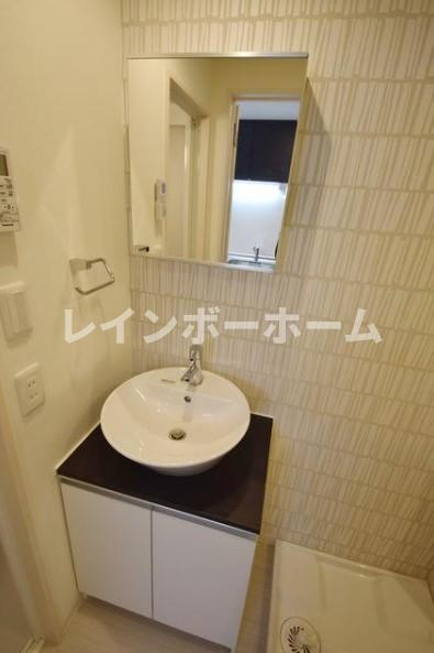担当エリアのルームアドバイザーが直接対応いたしますの洗面所