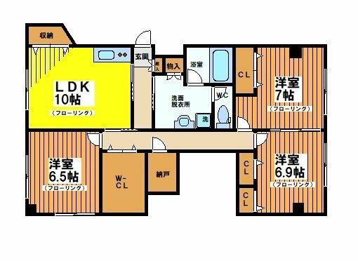 アークビル西新宿の間取り
