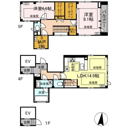 HIROO TERRACEの間取り