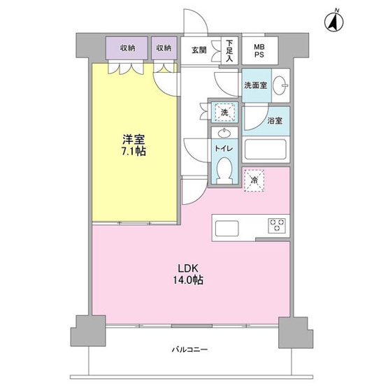 【間取り】 | プレディアスタイル池上南ＥＡＳＴ