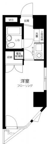 パールマンション白山の間取り