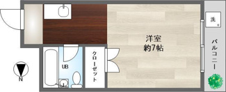 【間取り】 | シャンブル伊川