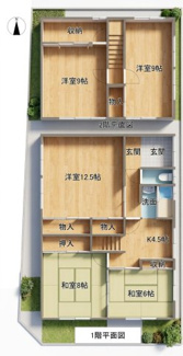 【間取り】 | 寺池住宅
