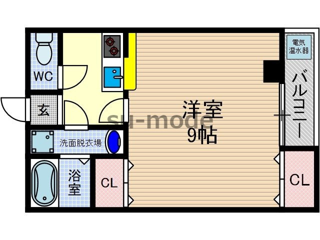 【間取り】 | ウイングビュー鮎川
