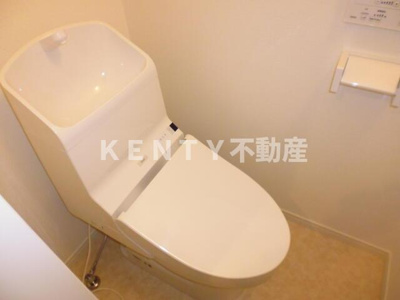 【トイレ】 | ＶＩＬＬＡ　ＶＩＥＮＴ　ＴＯＧＯＳＨＩＫＯＥＮ | シンプルで使いやすいトイレです