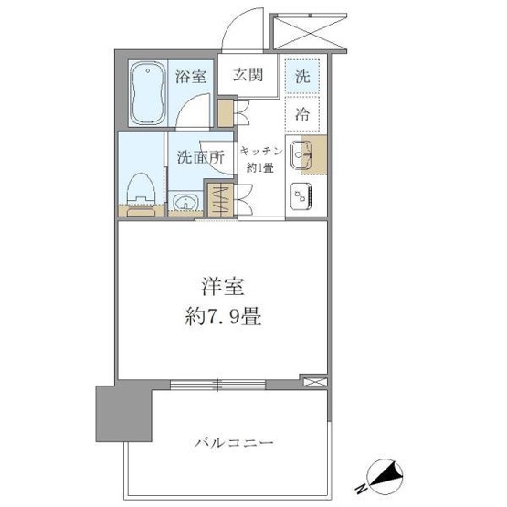 【間取り】 | Ｂｒｉｌｌｉａ　Ｔｏｗｅｒ　浜離宮
