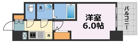 エスリード難波AGREAの間取り