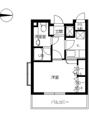 【間取り】 | ヴァンテアンライフ高円寺壱番館