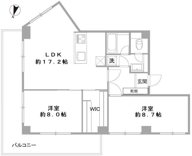 メゾン松濤の間取り