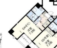 リアンジェ兵庫本町の間取り