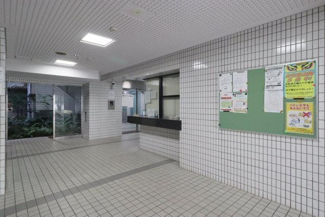 シティハイツ新小岩のエントランス