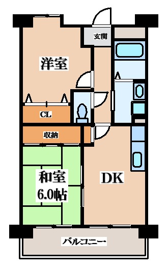 【間取り】 | 衣摺団地