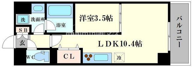 Kgソフィアアベノ播磨町の間取り