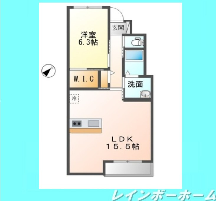 【仲介手数料：50％OFF】対象物件！の間取り