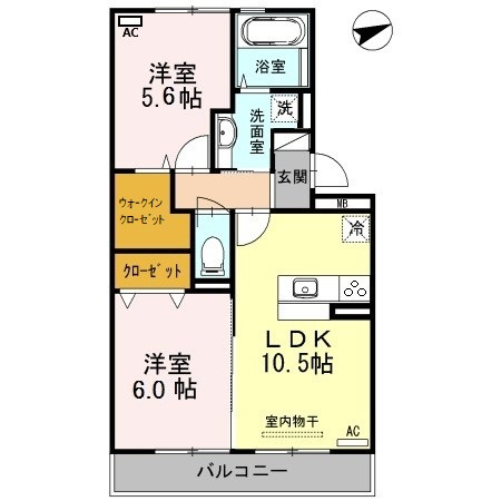 ウインドワード小羽山の間取り