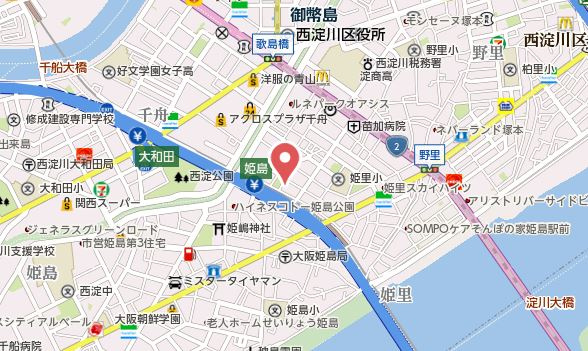 【地図】 | MJC大阪ファインゲート