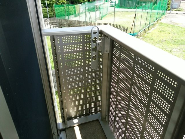 ウィットARのバルコニー|落ち着いた時間を過ごせるバルコニーです