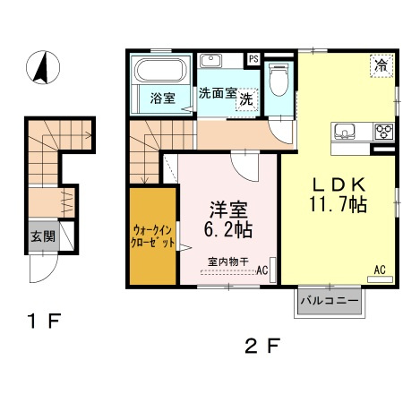 ウィットARの間取り