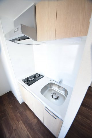 スプランディッド難波元町DUEのキッチン|スプランディッド難波元町DUE　2口ガスシステムキッチン
