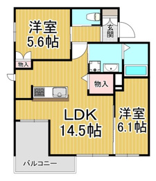 LOOPRESIDENCEの間取り