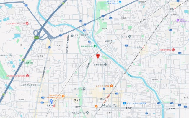 CuRVA（クルヴァ）の地図