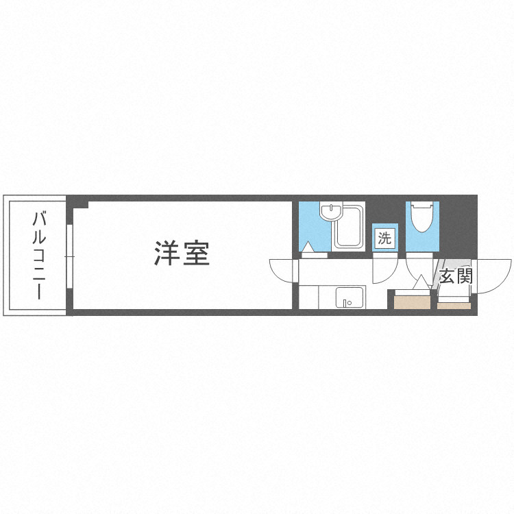 フィレンツェの間取り
