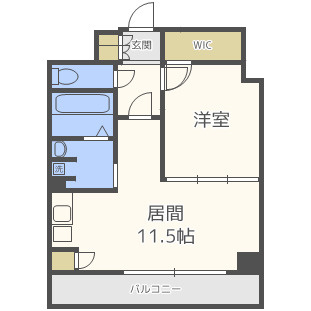 アプリーレ堺筋本町の間取り
