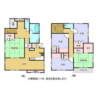 【間取り】 | 氷上町石生中古住宅1300万円