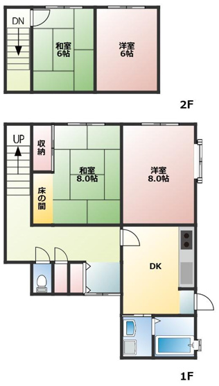 【間取り】 | 早良区野芥6丁目戸建