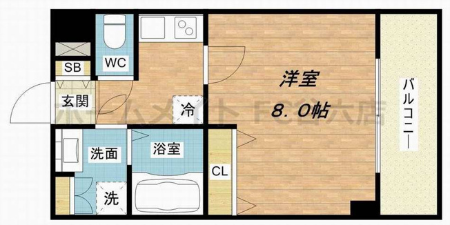 【間取り】 | プレサンス梅田
