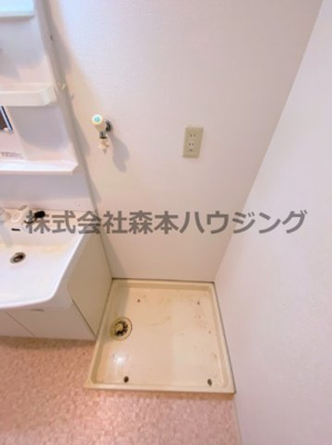 【設備】 | 　プラウクリエイト | 室内洗濯機置き場です