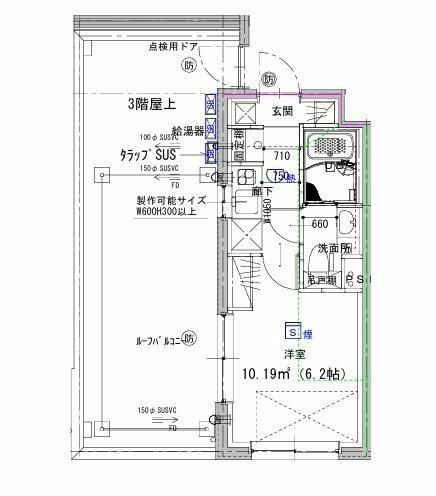 【間取り】 | ベルシードステアー新中野