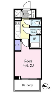 エスリード弁天町ノースプレミアの間取り