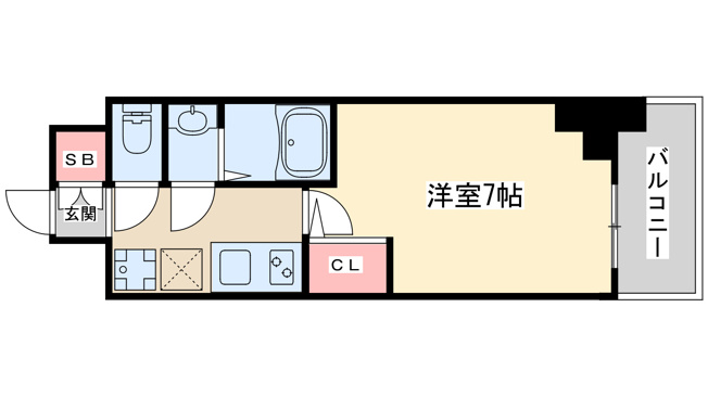 【間取り】 | セレニテ谷町四丁目アリエ