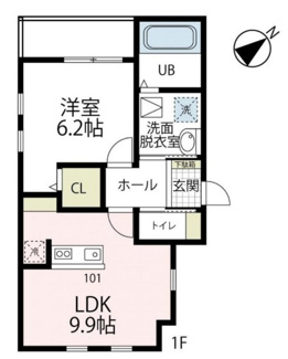 【間取り】 | Charmant・ＫⅡ