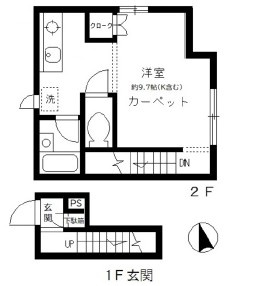 【間取り】 | ラパン三軒茶屋