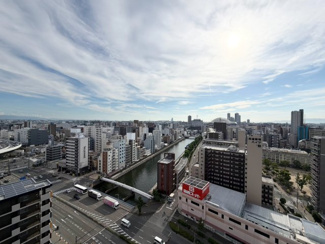 【展望】 | シエリアタワー大阪堀江 | 【物件からの眺望】15階・南西向きからの眺望です！リバーサイドの眺望が満喫可能☆